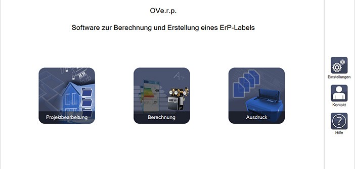 ErP-Verbundanlagen besonders einfach berechnen mit der Oventrop Software „OVe.r.p.“