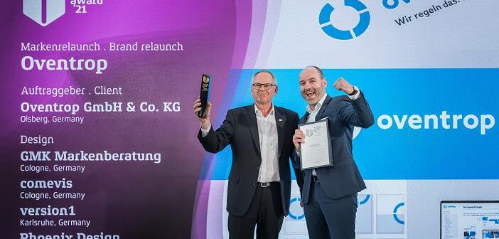 Oventrop gewinnt als „Best of Best“ in der Kategorie „Brand Revival of the Year“ höchste Auszeichnung des German Brand Award 2021