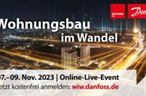 Wohnungsbau im Wandel: Digitale Danfoss Vortragsreihe fokussiert aktuelle Branchenthemen