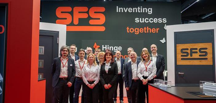 Das Team von SFS führte zahlreiche qualitativ hochwertige Gespräche mit Kunden und Interessenten.